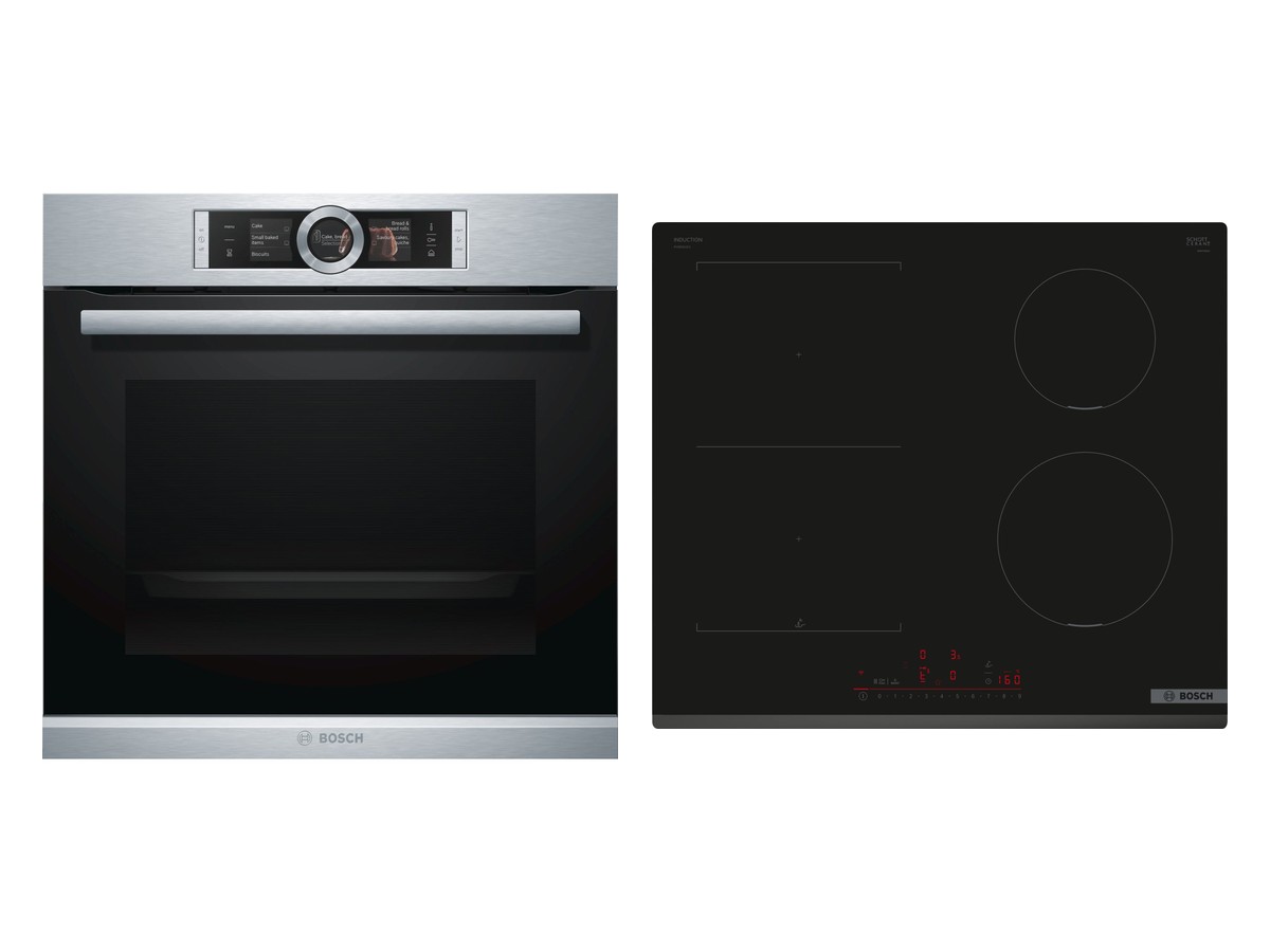 Set Bosch trouba HSG636BS1 + varná deska PVS631HC1E