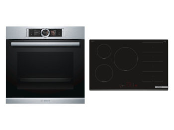 Bosch Set Bosch trouba HSG636BS1 + varná deska PXV831HC1E