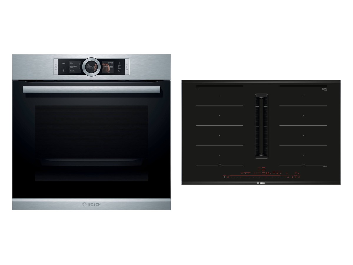 Set Bosch trouba HSG656XS1 + varná deska PXX875D57E