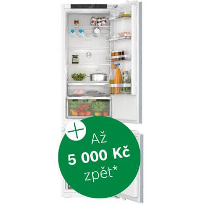 Bosch Cashback extra vstavané kombinované chladničky