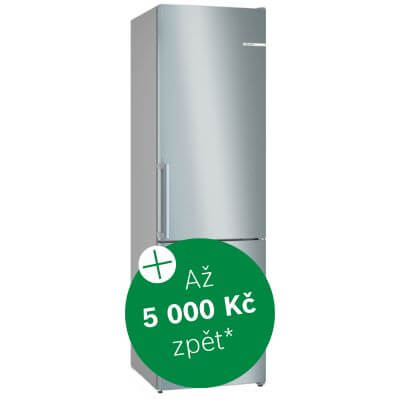 Bosch Cashback extra kombinované volně stojící chladničky