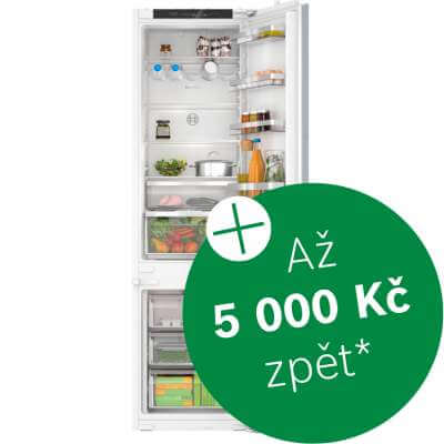 Bosch Cashback vstavané kombinované chladničky