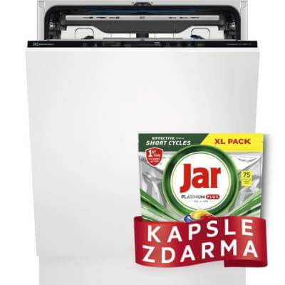 Vestavné myčky Electrolux a zdarma kapsle JAR