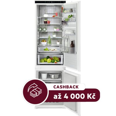 AEG cashback vestavné chladničky