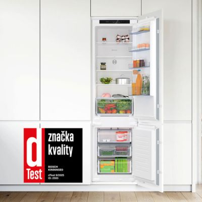 Bosch vestavné chladničky s dTest známkou