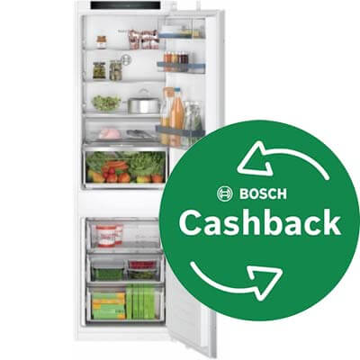 Bosch cashback 2023 zabudovateľné kombinované chladničky/mrazničky