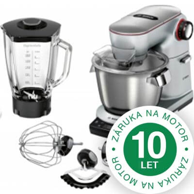 Záruka 10 let na motor kuchyňských robotů MUM Serie 9 (OptiMUM)