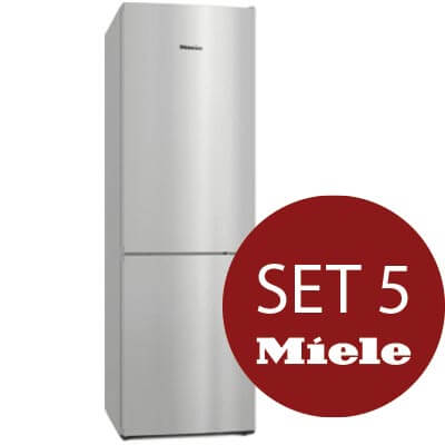 Miele akce voľne stojace chladničky - sada 5 kuchynských spotrebičov