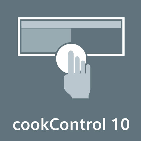 cookControl 10: automatické programy zajistí vynikající výsledky.