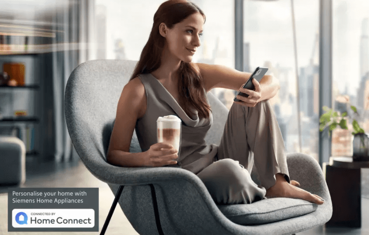 Home Connect Dokonalé připojení k vašemu kávovaru - Home Connect.