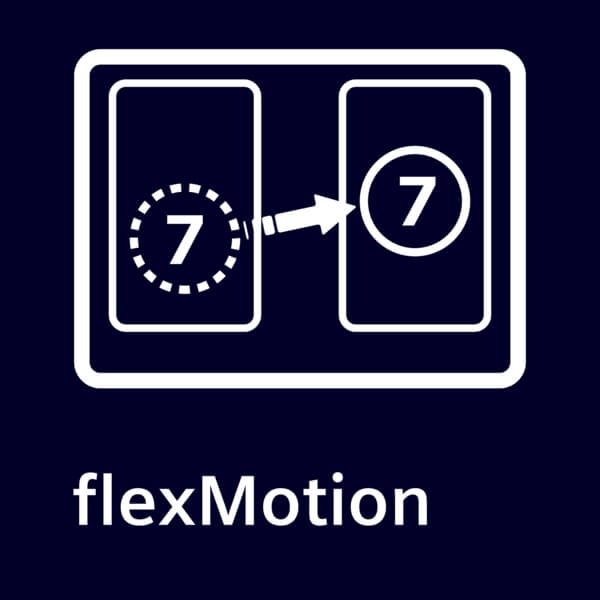 Každé místo je tím správným místem: flexMotion.