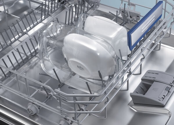 Antibakteriální mytí nádobí: funkce hygienaPlus.