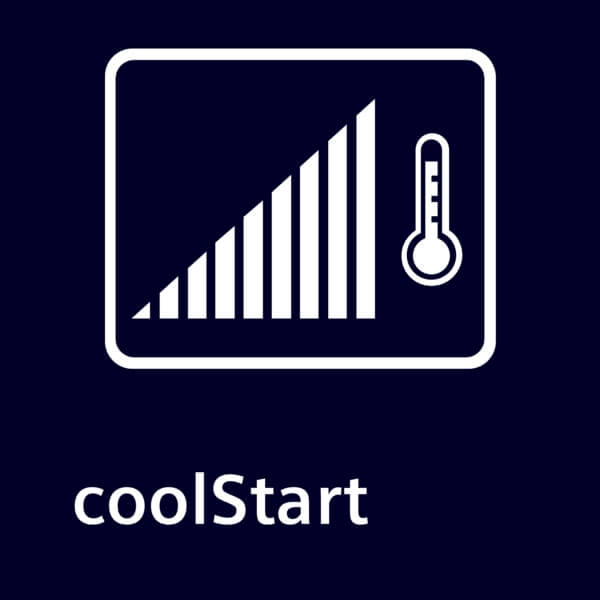 Život bez předehřevu vám ušetří mnoho času: funkce coolStart.