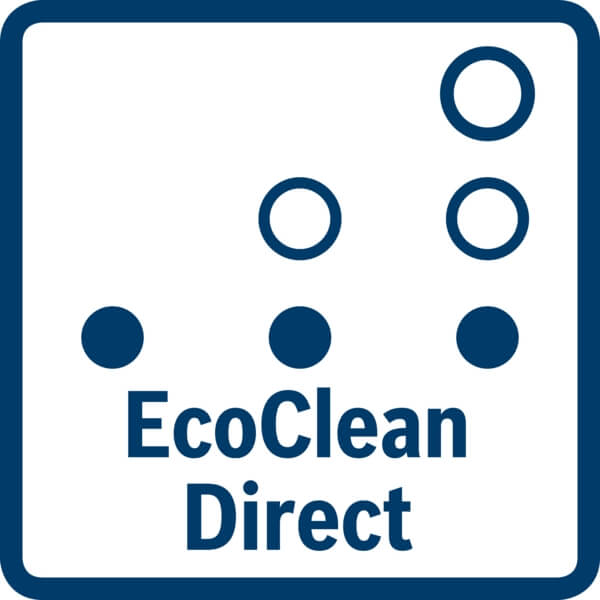 EcoClean Direct : Prepnite rúru do režimu čistenia.