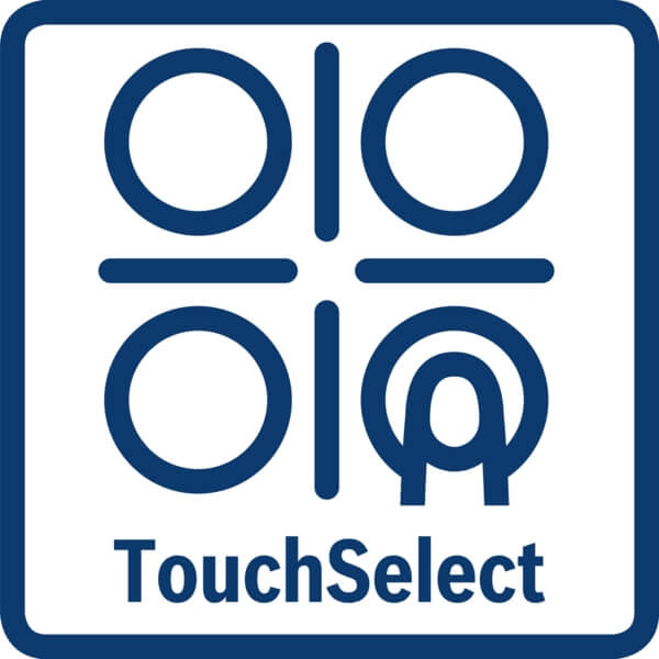 S funkcí TouchSelect nastavíte vše jedním dotykem