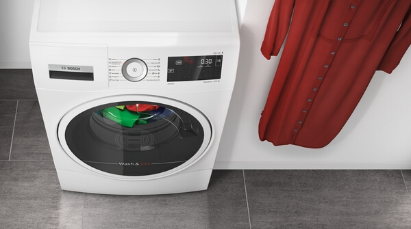 Technologie, která automaticky rozpozná, kdy je prádlo suché.
