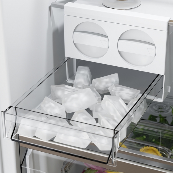 Otočný výrobník ledu