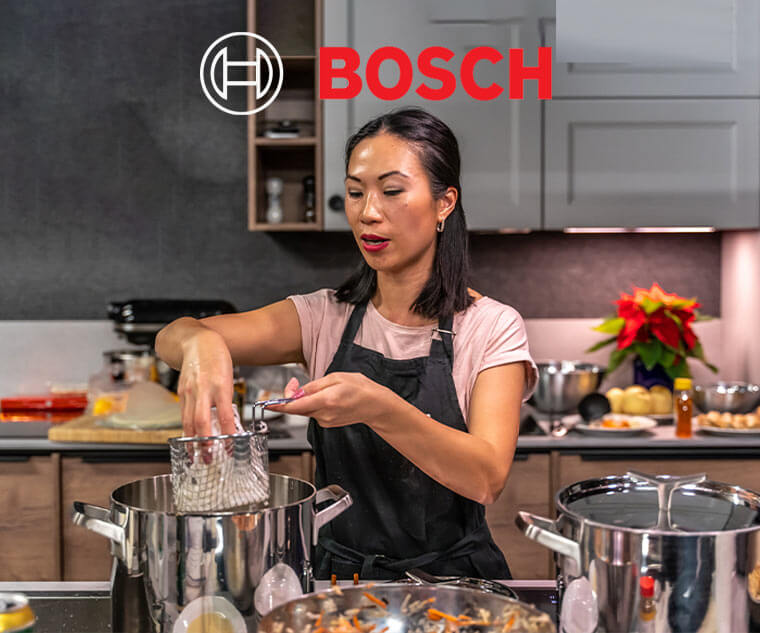 Kurz vaření na Bosch Asie s Majkou
