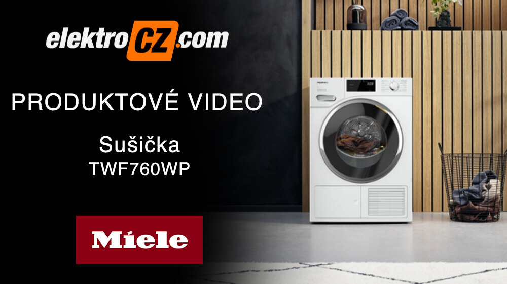 Sušička TWF760WP EcoSpeed&8kg