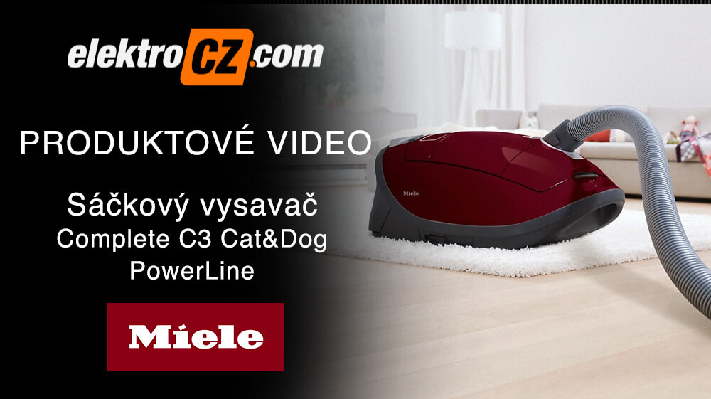 Sáčkový vysavač Miele Complete C3 Cat&Dog PowerLine