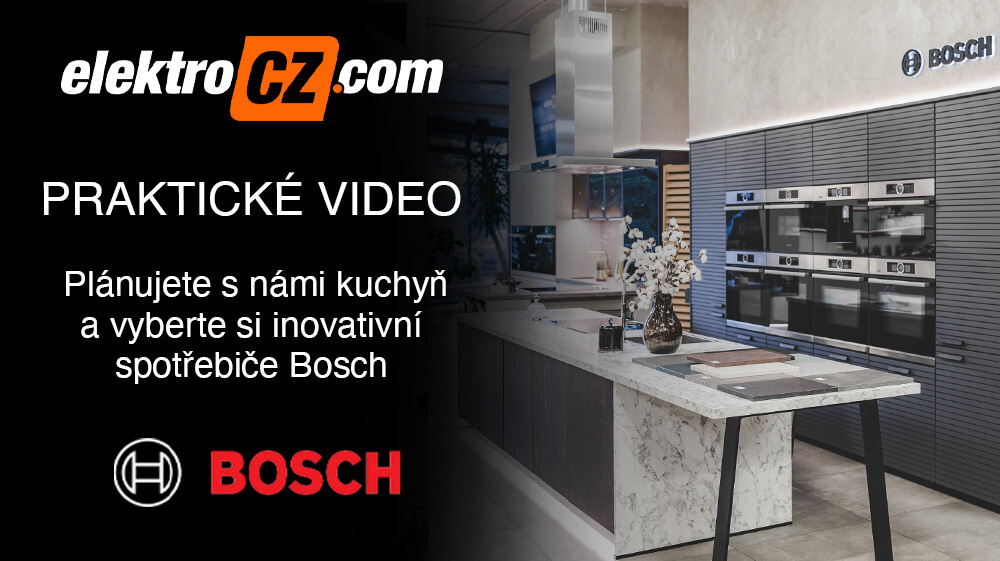 Plánujete s námi kuchyň a vyberte si inovativní spotřebiče Bosch