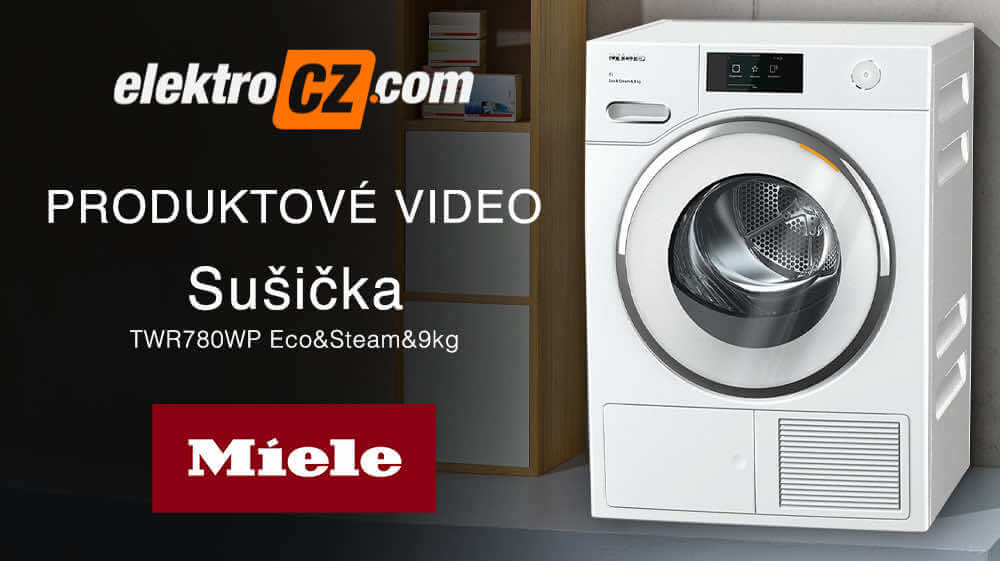 Sušička TWR780WP Eco&Steam&9kg | MIELE