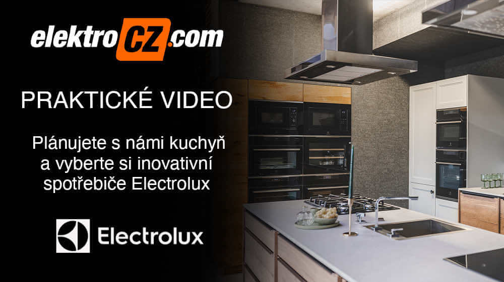 Plánujete s námi kuchyň a vyberte si kvalitní spotřebiče Electrolux